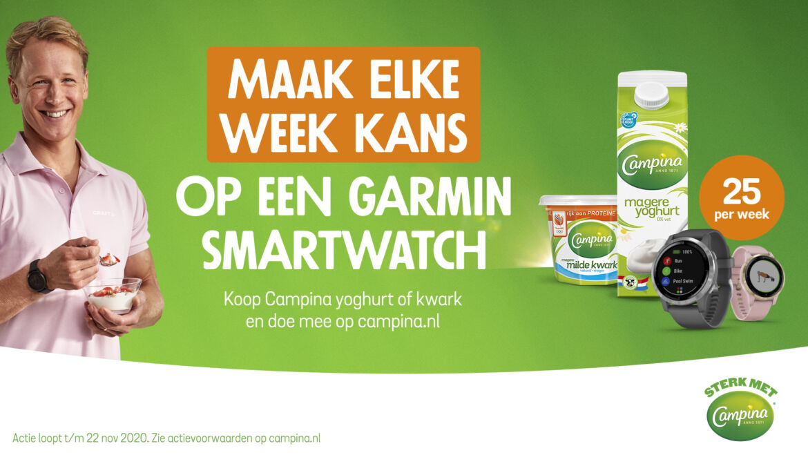 Campina actie top horloge