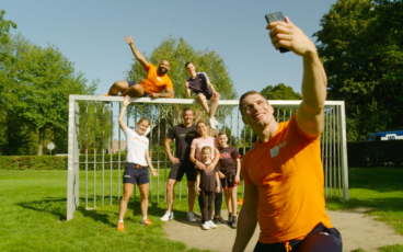 Ontbijt en sport als een winnaar